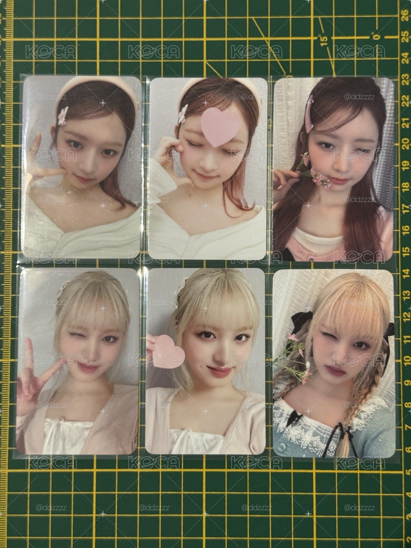 IVE Rei怜 Liz栗子 年曆特典