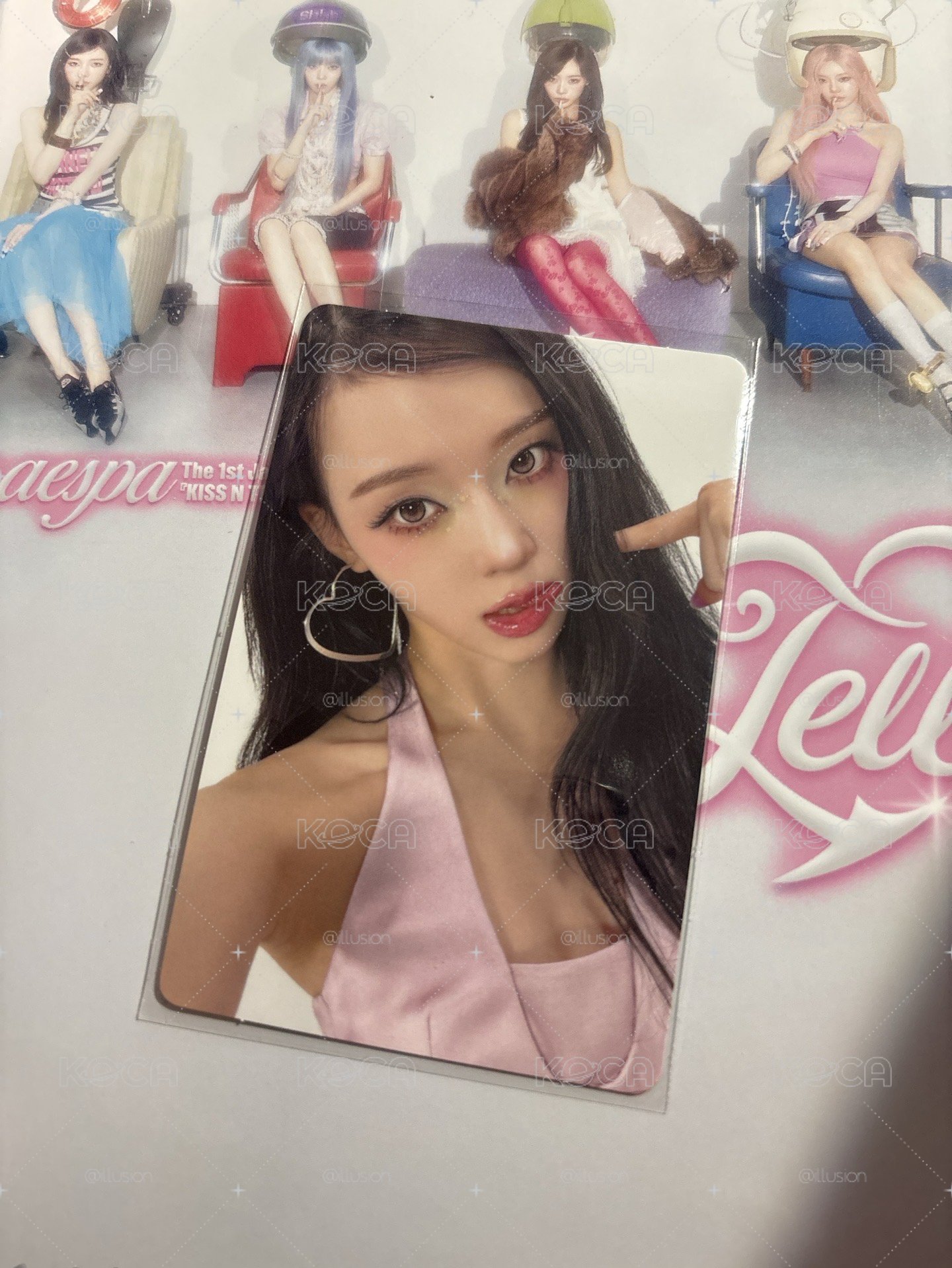 aespa 日專 KISS N TELL 塔店冬