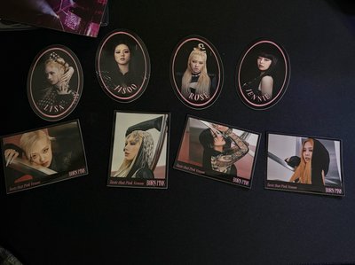 BLACKPINK 滿額明信片 電影明信片 貼紙