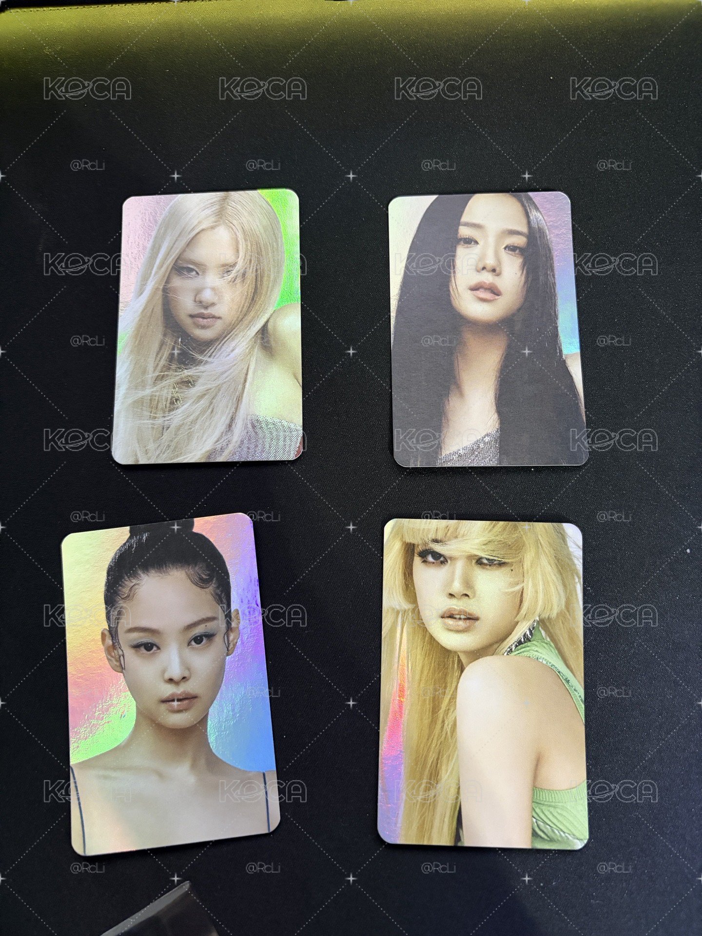 BLACKPINK 滿額明信片 電影明信片 貼紙