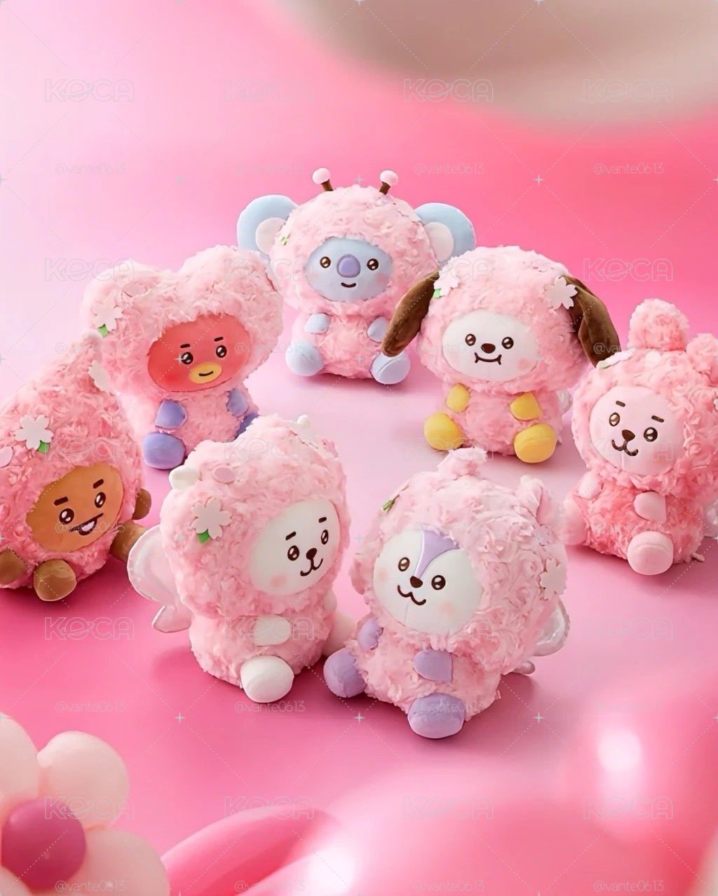 bt21春日童話系列坐娃🌸