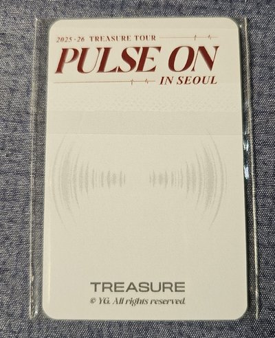 TREASURE TOUR [PULSE ON] IN SEOUL SO JUNGHWAN 🐮