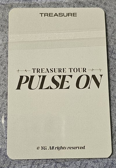 2025-26 TREASURE TOUR [PULSE ON] IN JAPAN SO JUNGHWAN 🐮