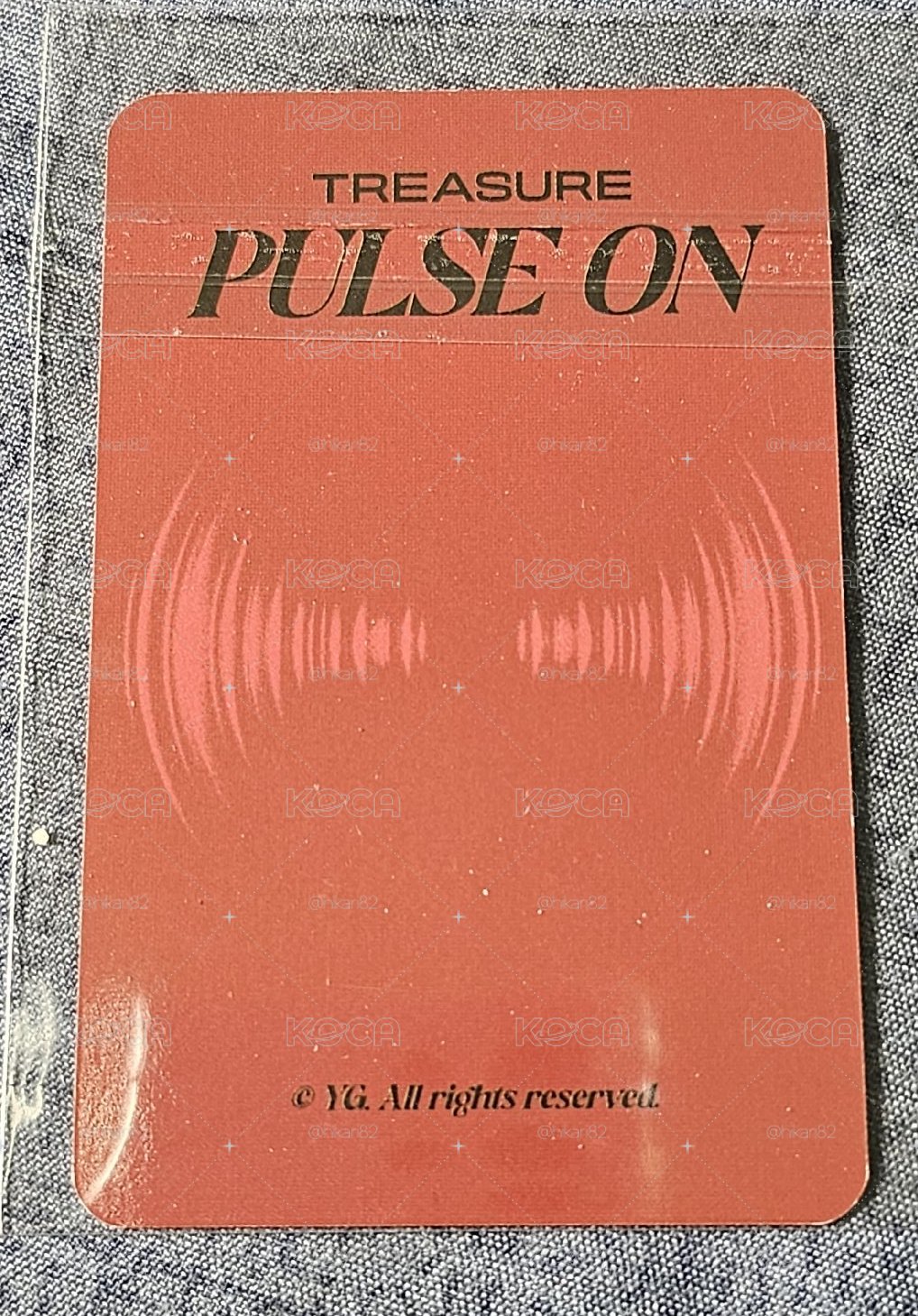 TREASURE [PULSE ON] SO JUNGHWAN 🐮