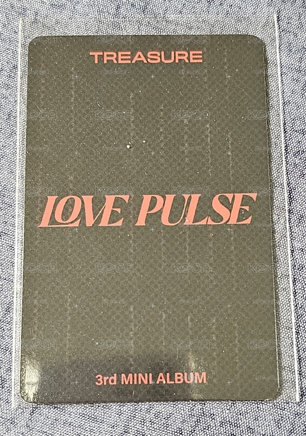 TREASURE LOVE PULSE SO JUNGHWAN 🐮