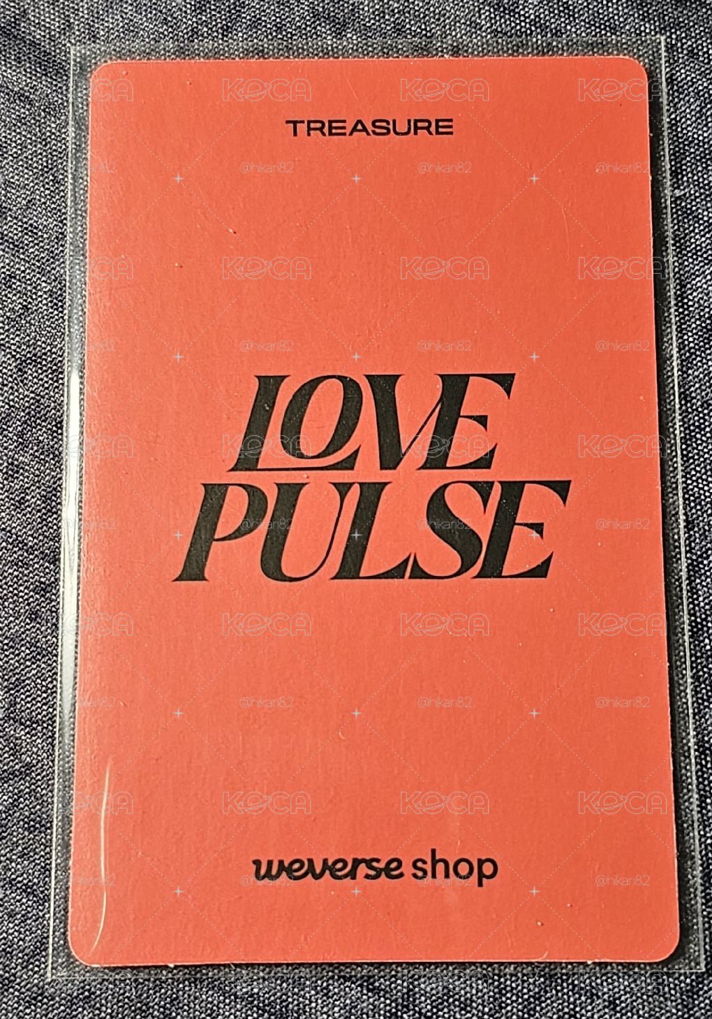 TREASURE LOVE PULSE SO JUNGHWAN 🐮
