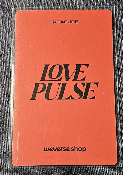 TREASURE LOVE PULSE SO JUNGHWAN 🐮