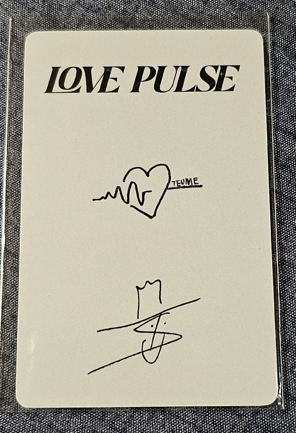 TREASURE LOVE PULSE SO JUNGHWAN 🐮