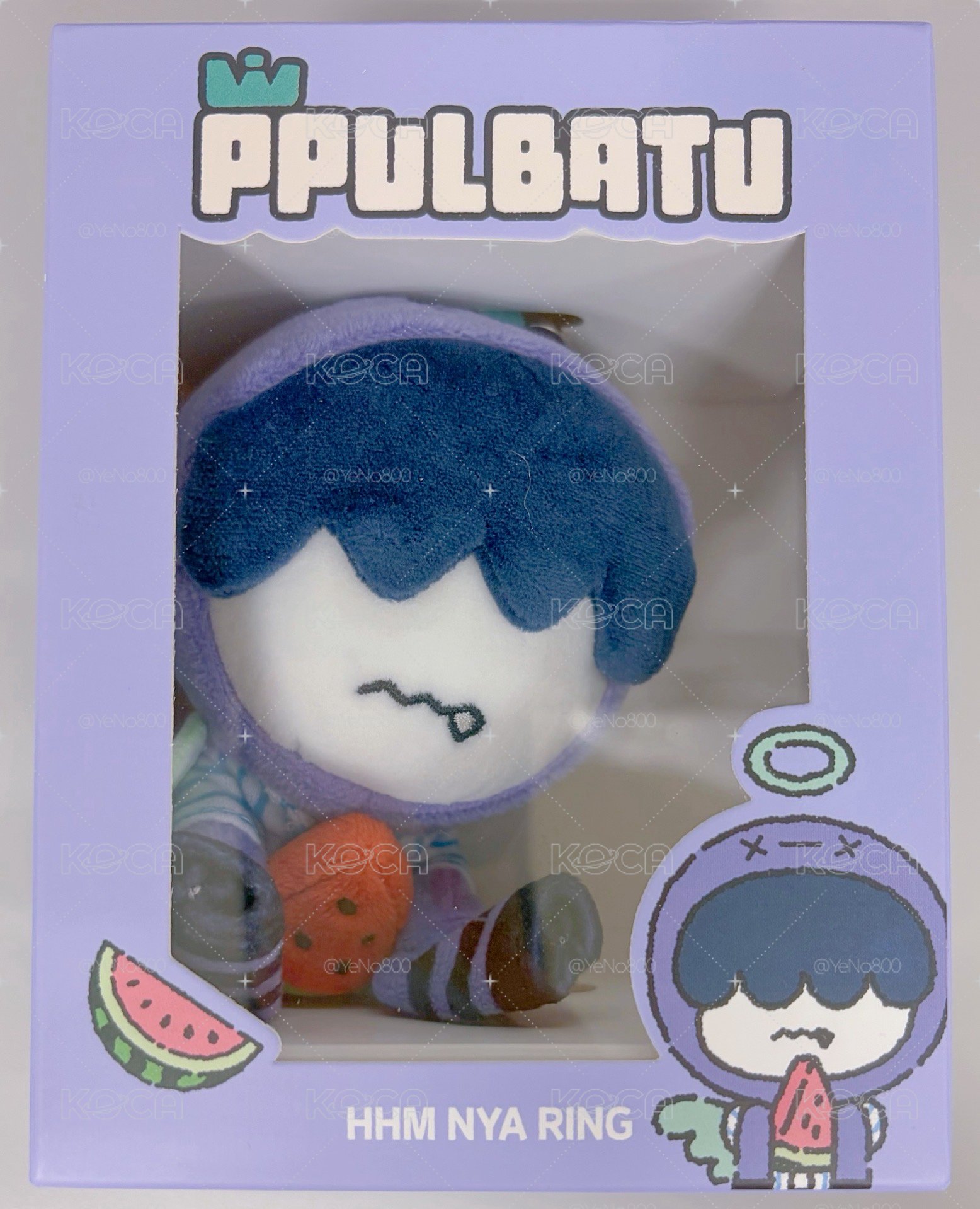TXT PPULBATU夏日 娃娃玩偶 西瓜哼呀寧