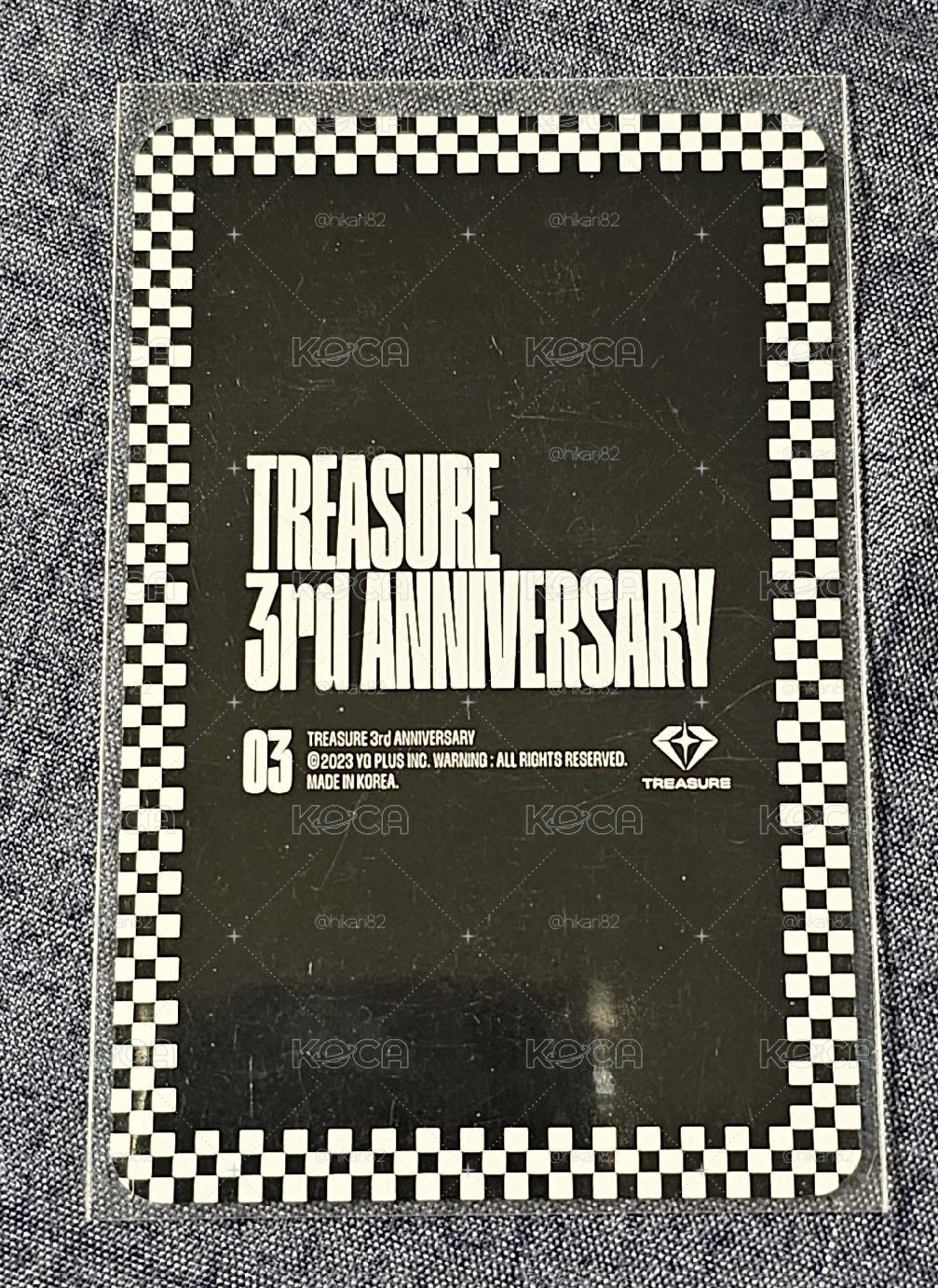 TREASURE 3rd ANNIVERSARY MAGAZINE SO JUNGHWAN 🐮 