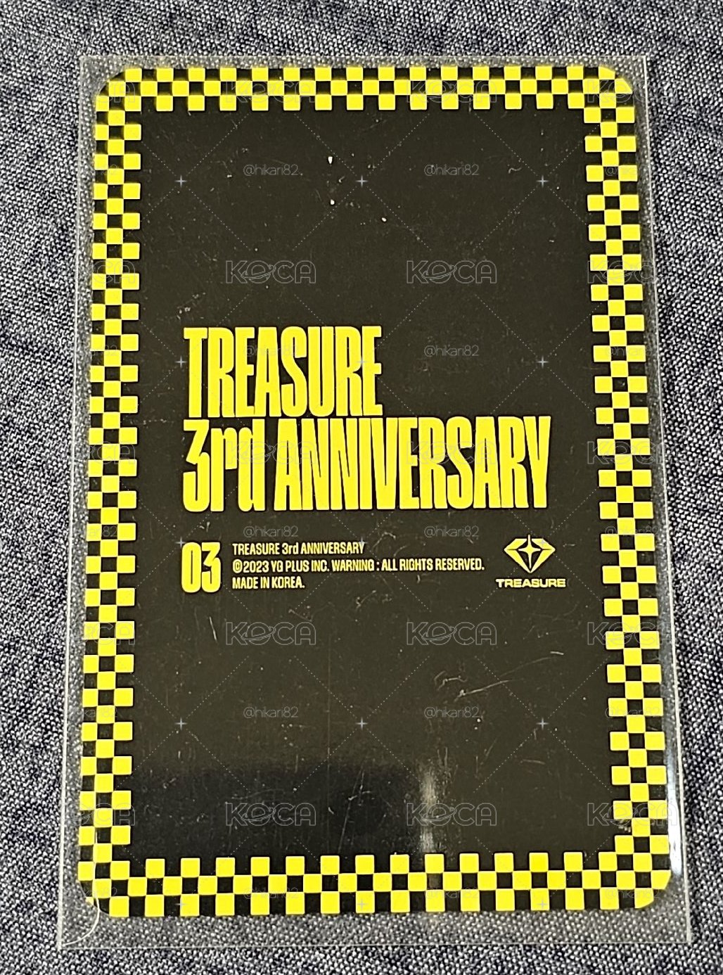 TREASURE 3rd ANNIVERSARY MAGAZINE SO JUNGHWAN 🐮 