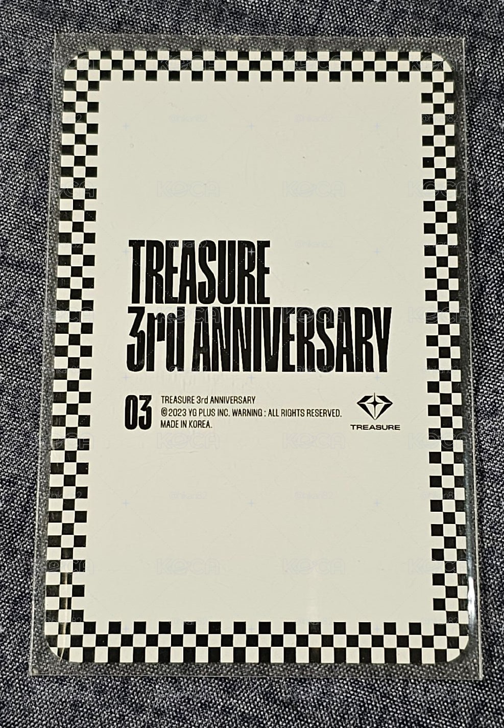 TREASURE 3rd ANNIVERSARY MAGAZINE SO JUNGHWAN 🐮 