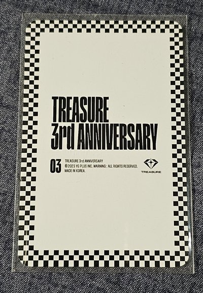 TREASURE 3rd ANNIVERSARY MAGAZINE SO JUNGHWAN 🐮 