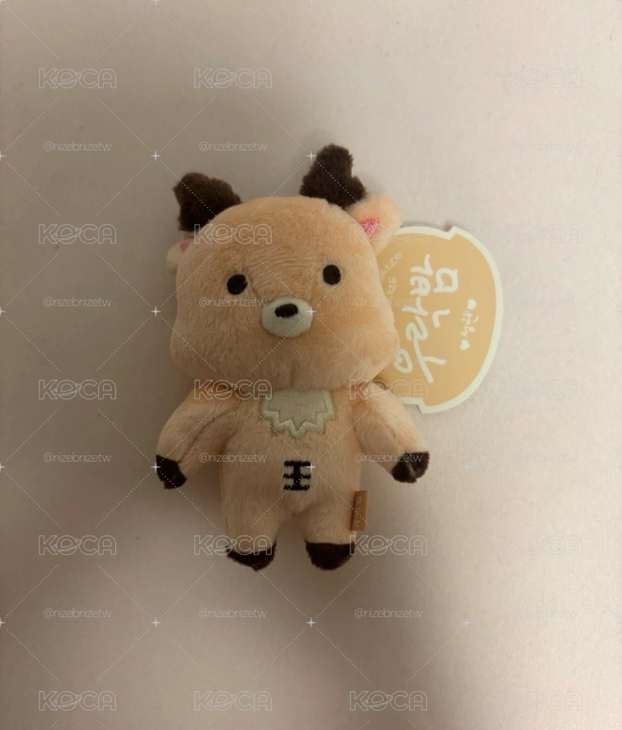 10cm原皮情人節烏拉鹿 - 全新 直出