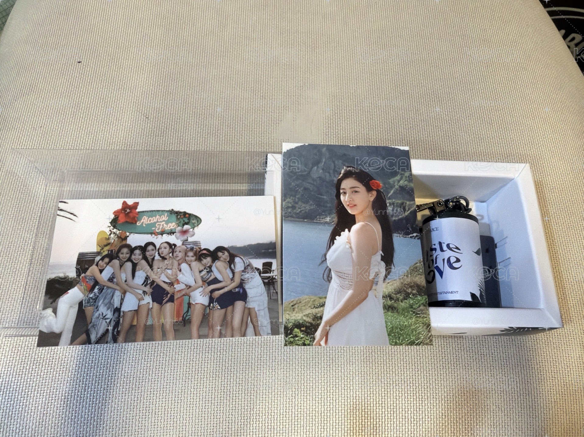 Taste of love 周邊鑰匙圈（含原盒、團卡、效卡）