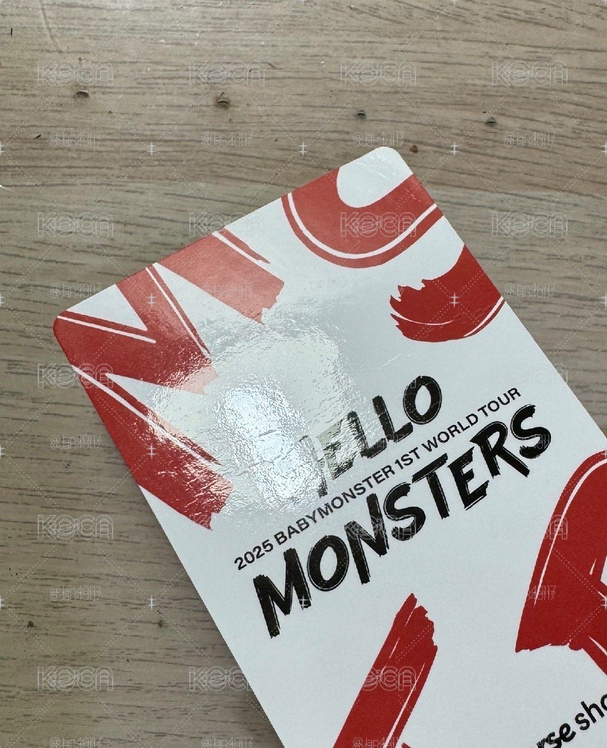 Babymonster Asa 小卡
