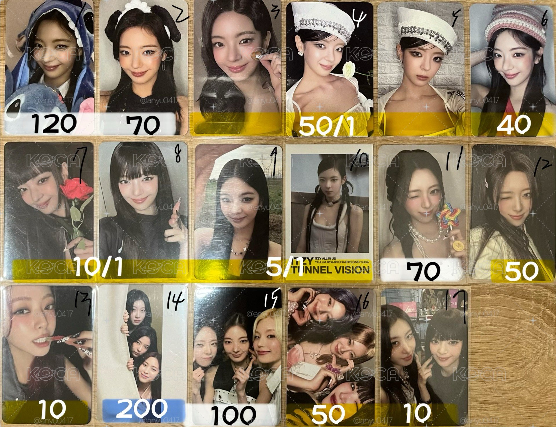粒娜小卡 分隊卡
