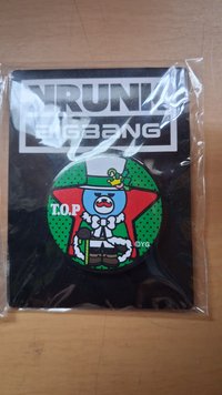 TOPKRUNK熊徽章