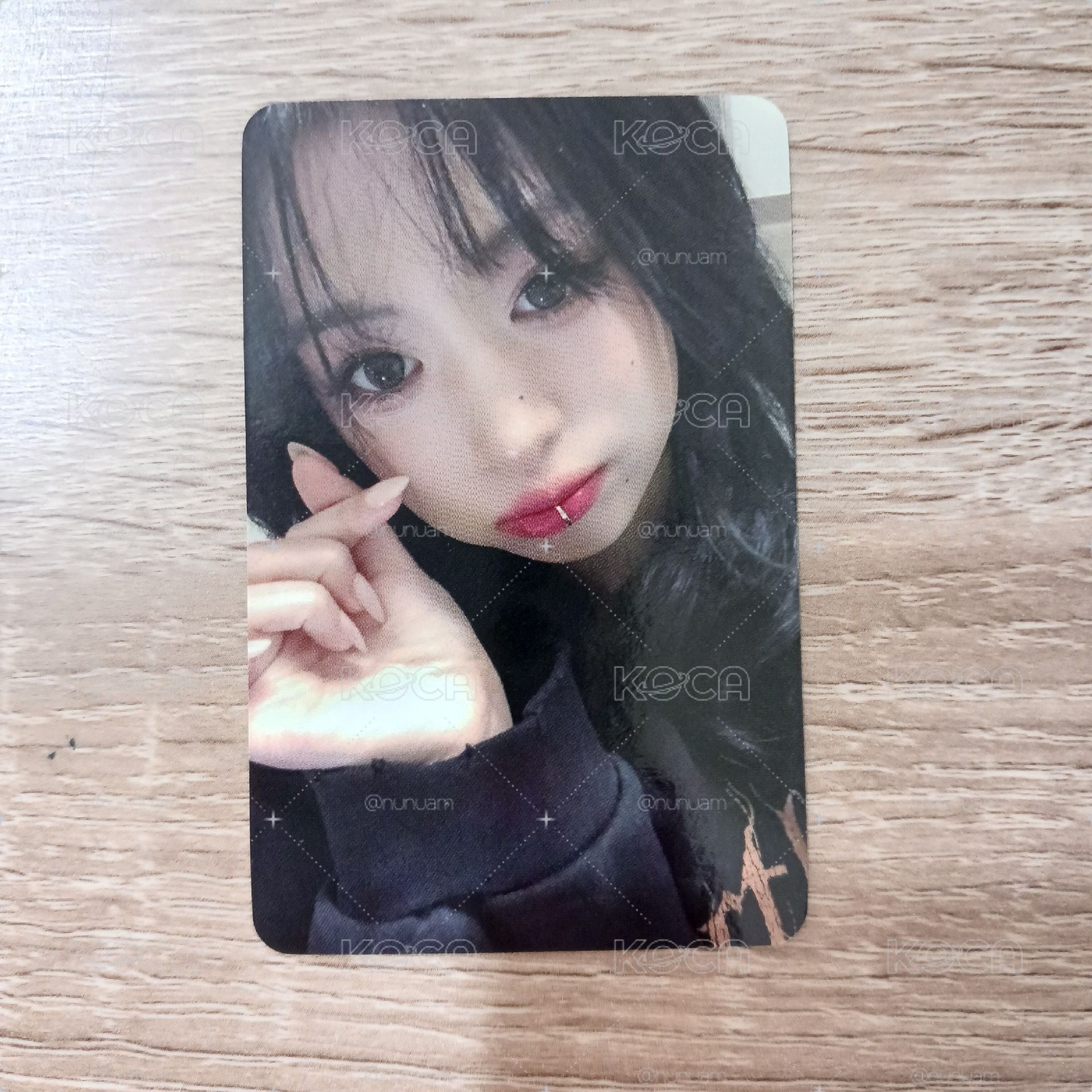 춤 (CHOOM) yg 單封預售 特典卡 B ver.