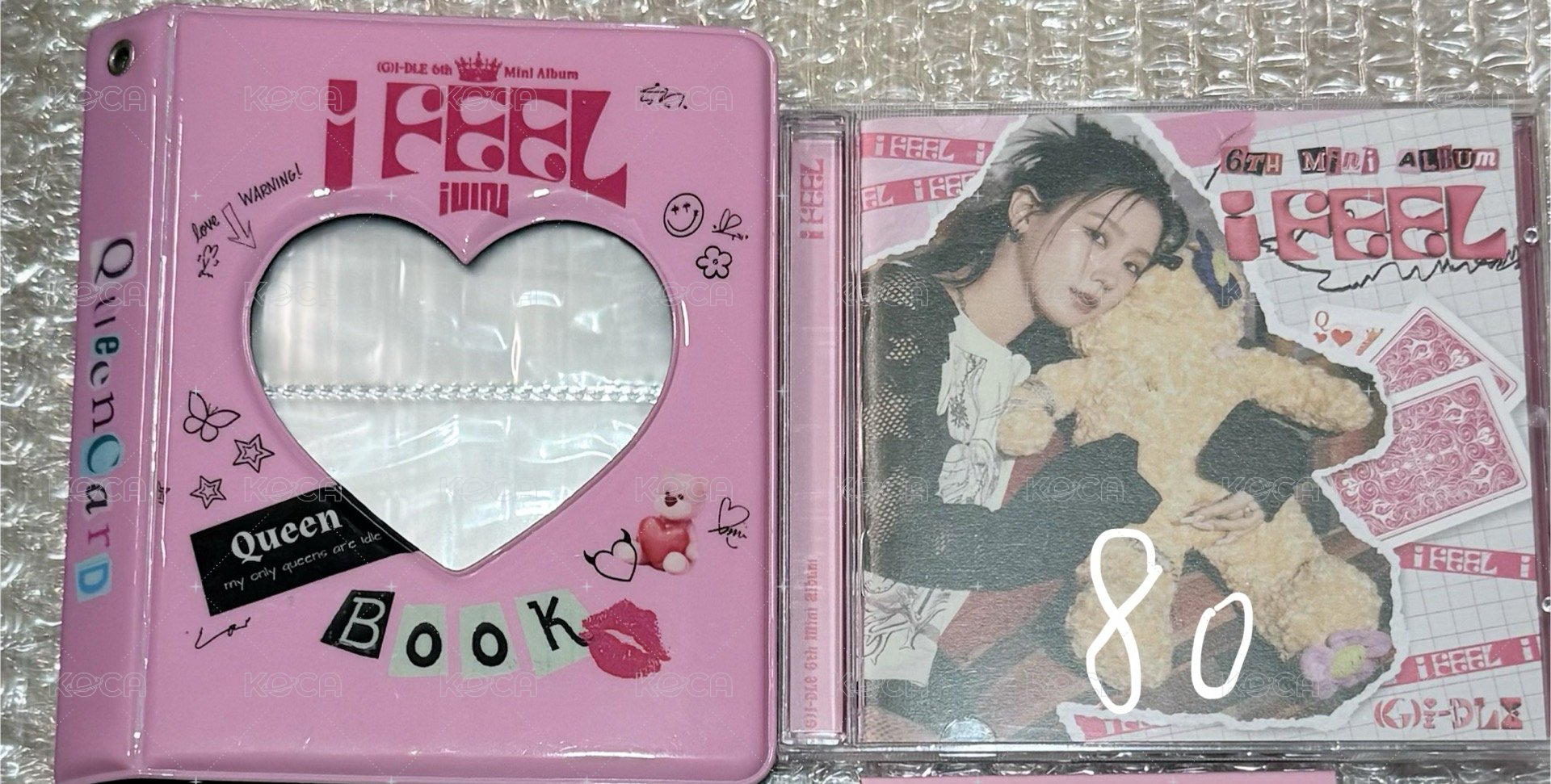 I FEEL 薇 單封（可附卡冊不確定是否官方的）