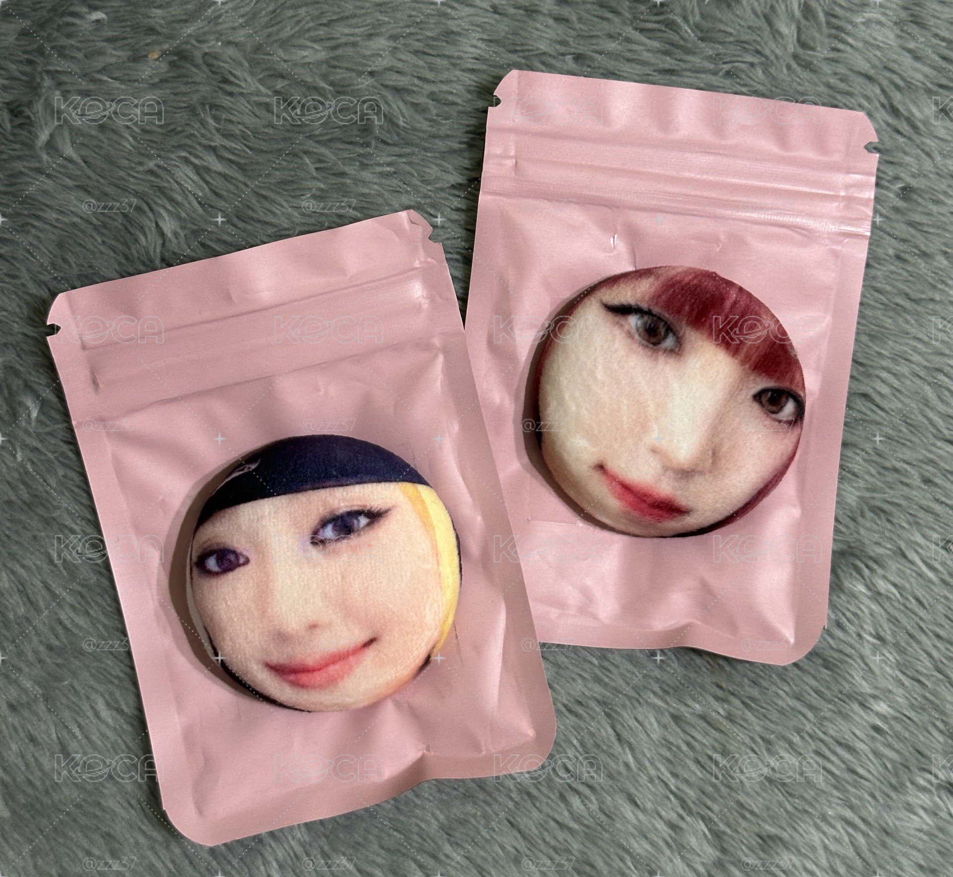 妮/琦 逆應援徽章