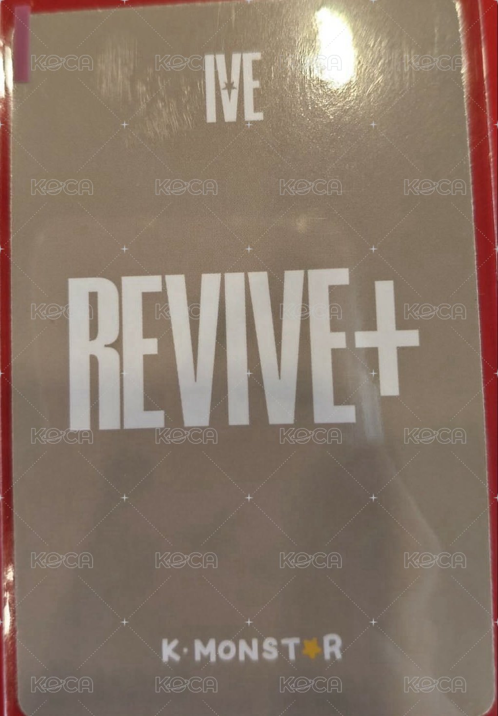 REVIVE+ km 簽售卡 中簽補償卡 背面