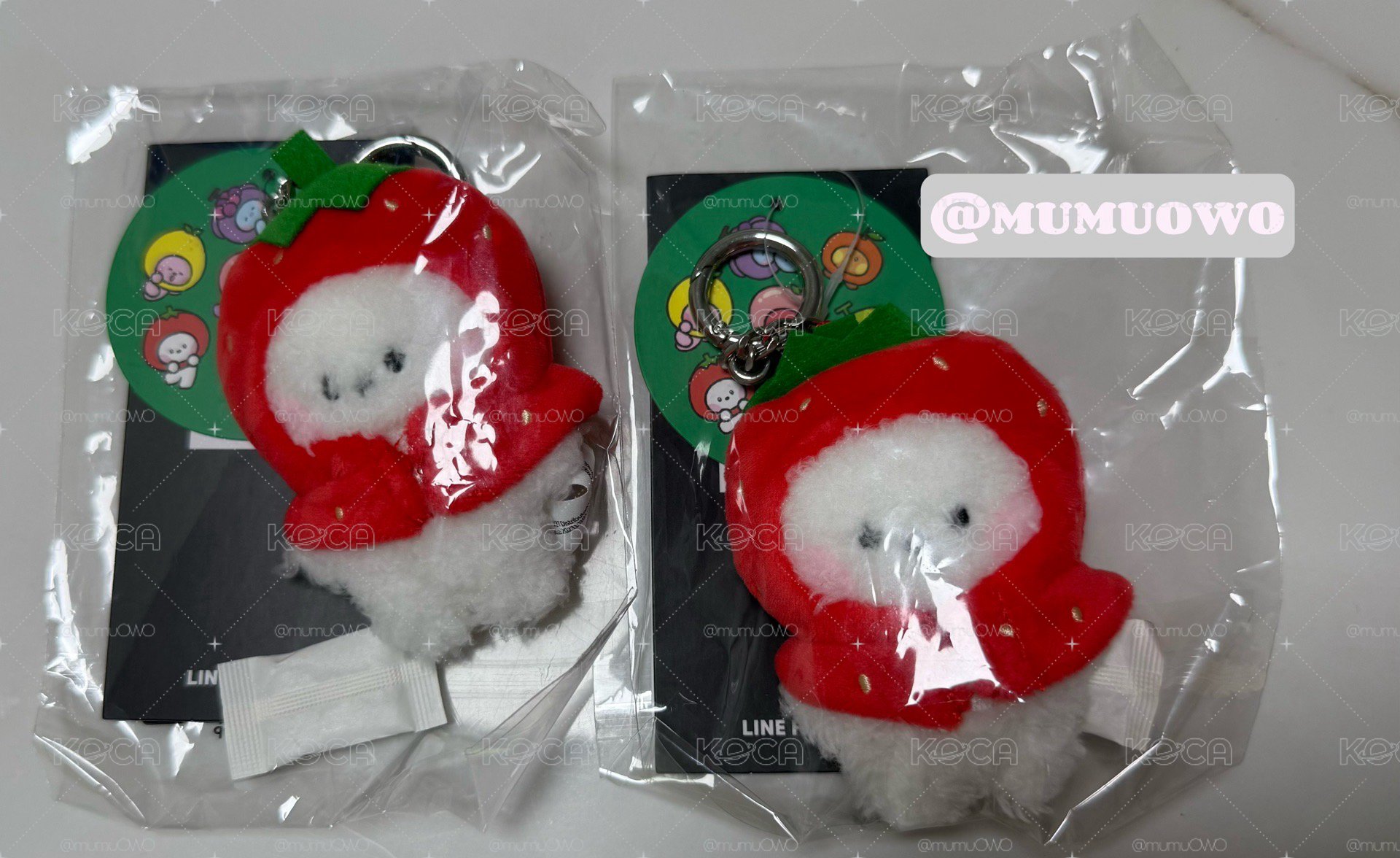 現貨 BT21水果系列吊飾