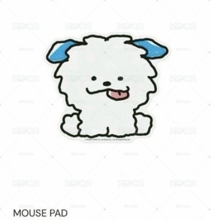 Lucy Md滿額卡+isaland演唱會入場卡整組明信片+汪汪滑鼠墊
