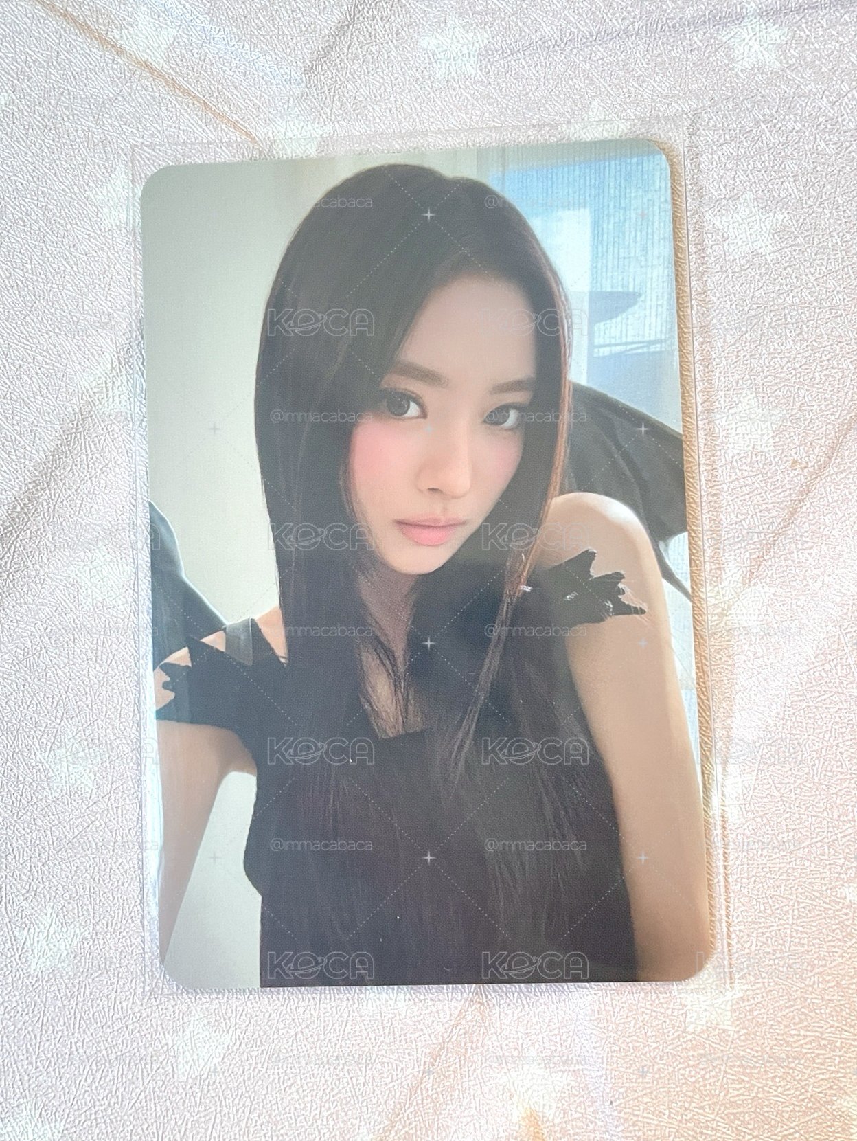 meovv Anna 小惡魔手機id姓名牌單卡
