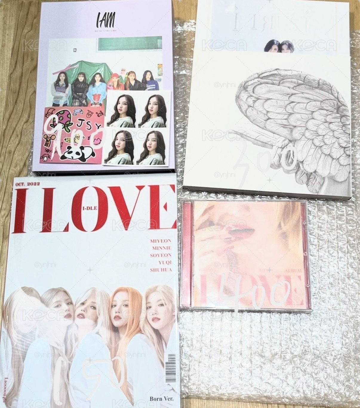 IDLE、soojin