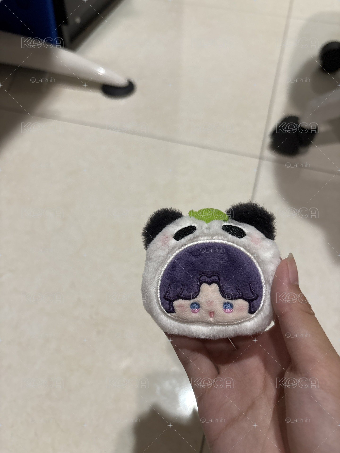 竹林淺語 徽章 毛絨胸針