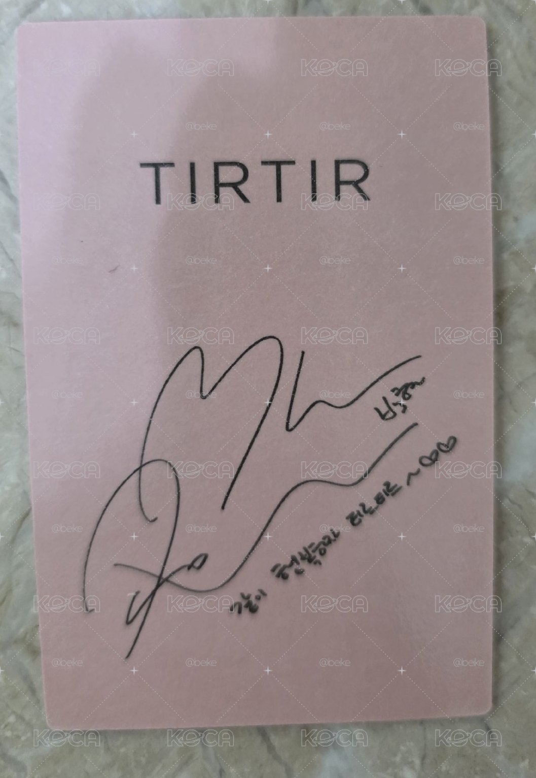 TIRTIR 小卡
