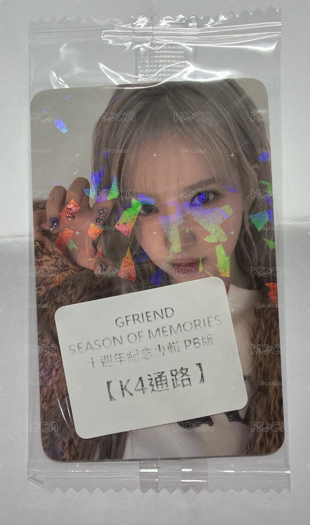  EUNHA SEASON OF MEMORIES K4特典