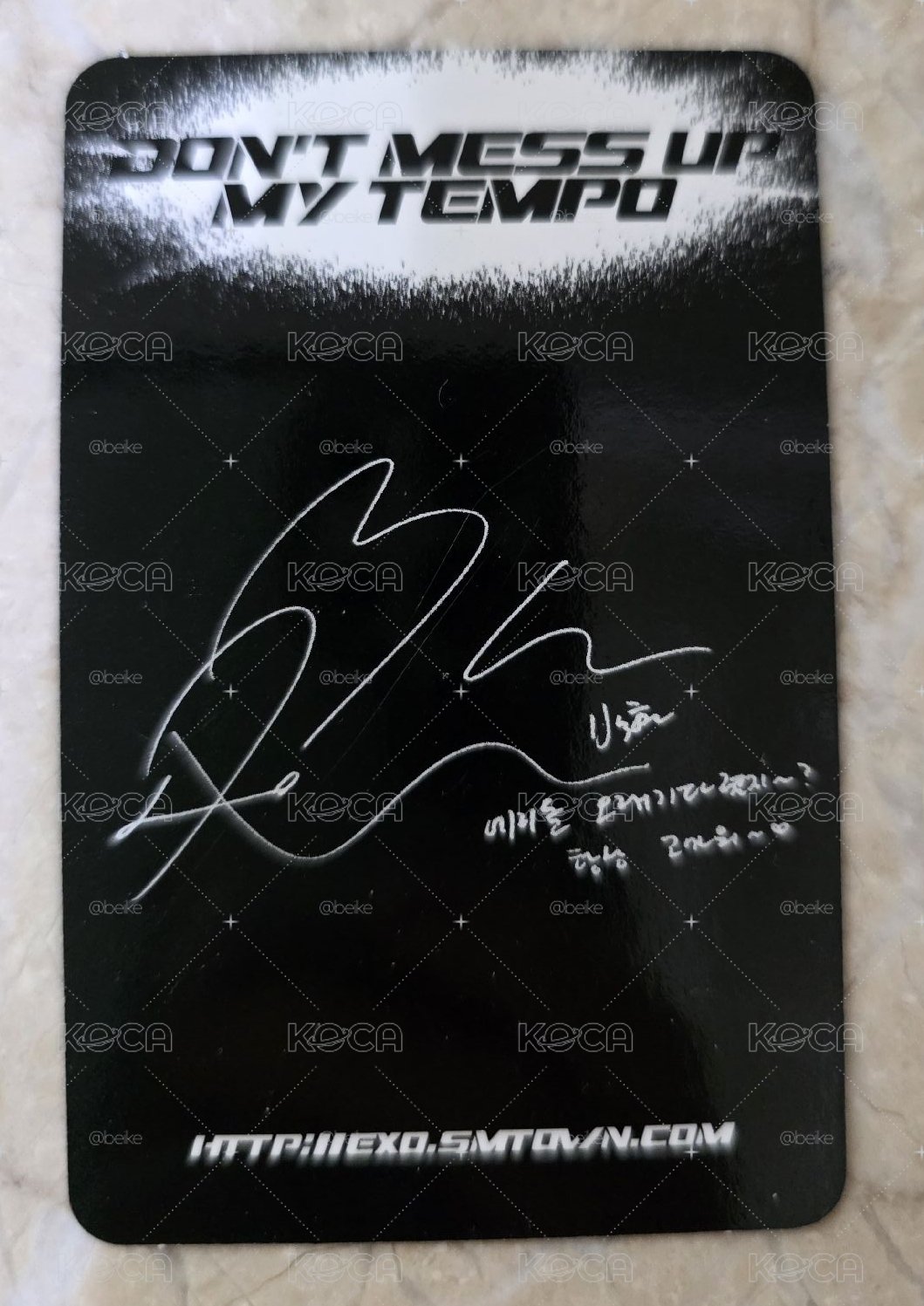 Baekhyun DMUMT 小卡