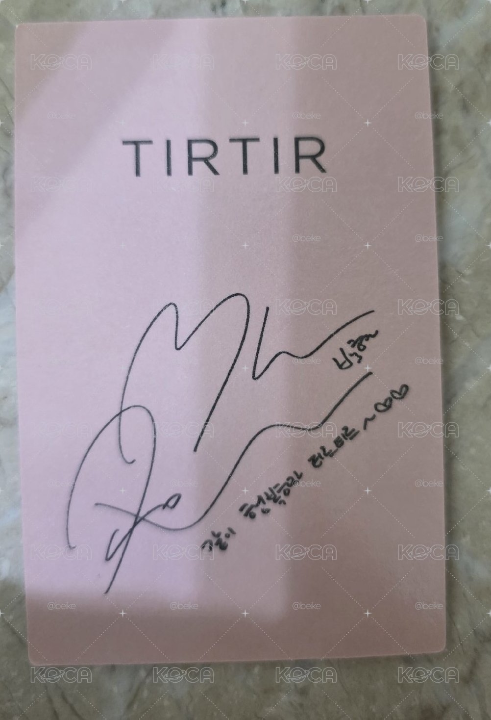 TIRTIR 小卡