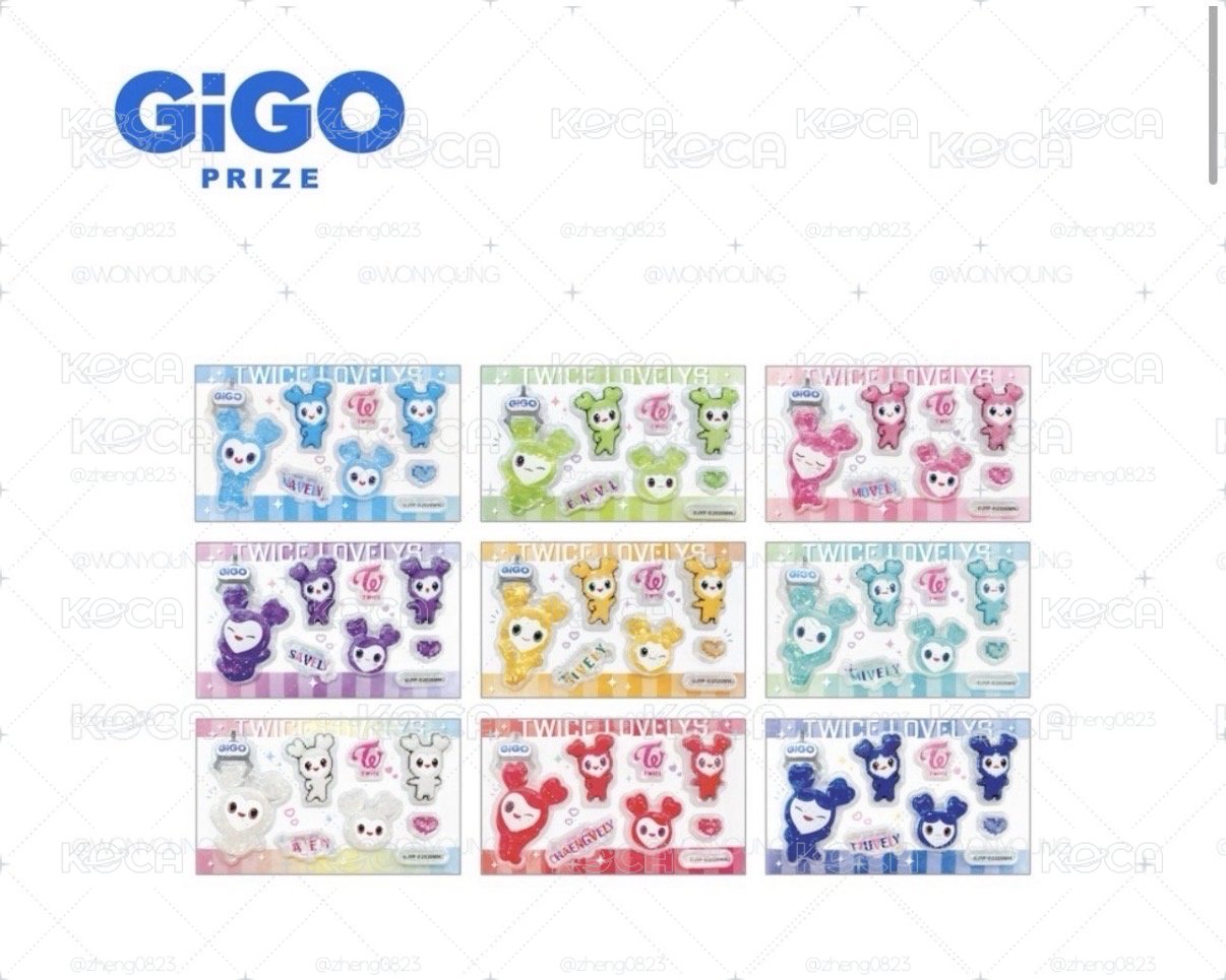 GiGO貼紙完整一組