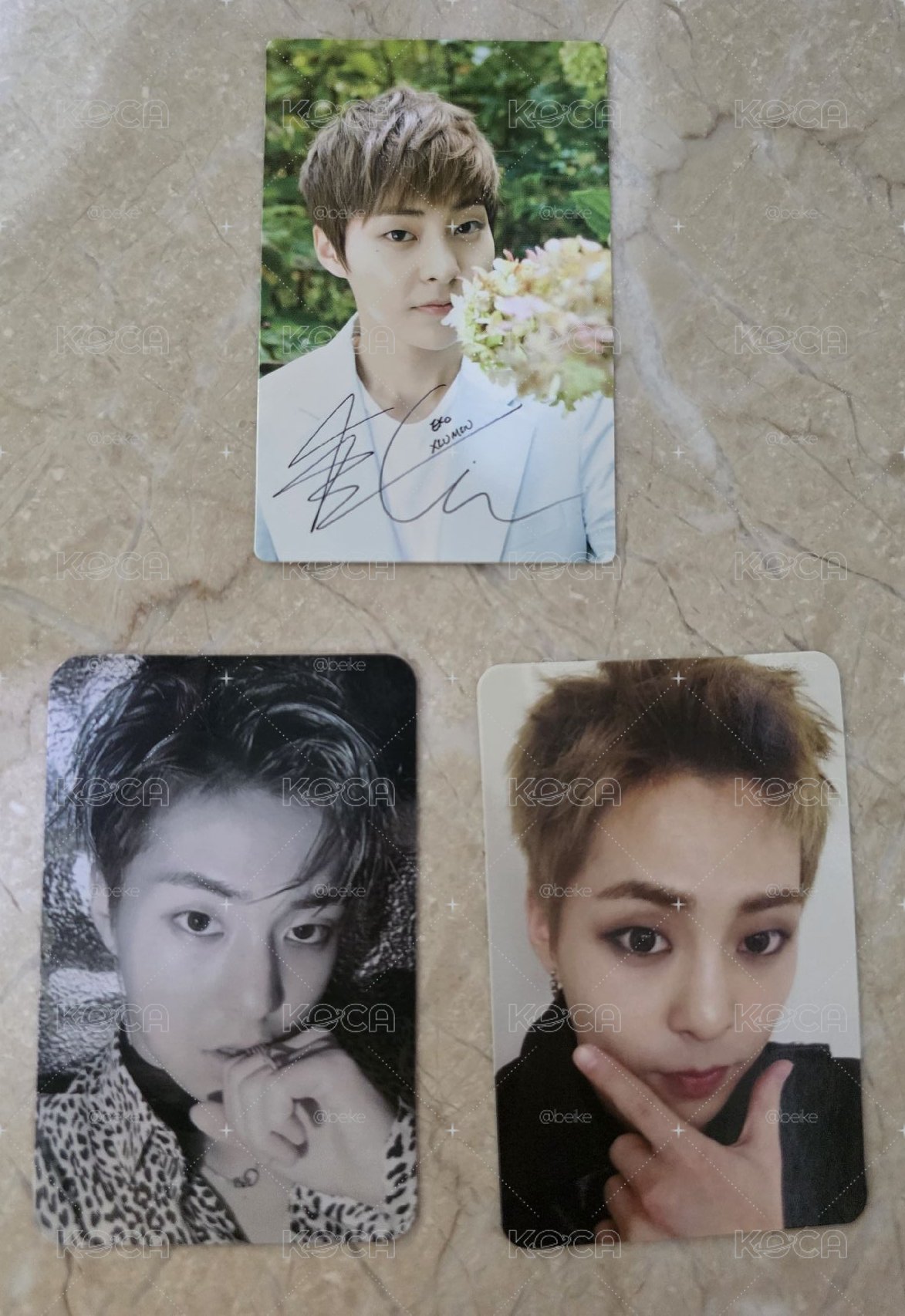 XIUMIN 金敏錫 小卡