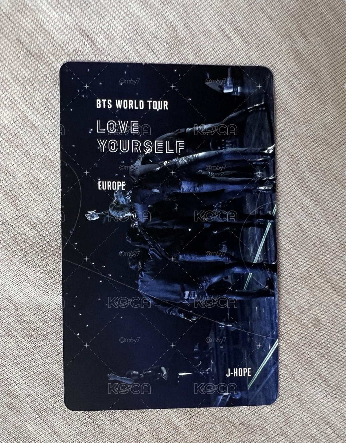 LY Tour 歐洲藍光版 隨機卡 錫