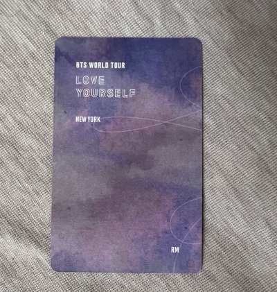 LY Tour 紐約一般版 隨機卡 俊