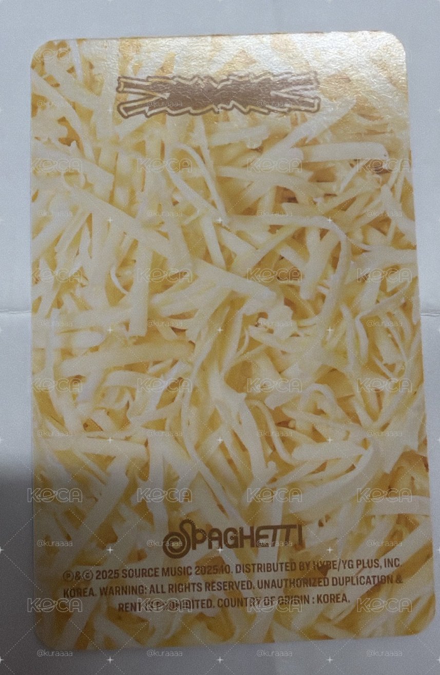 KAZUHA SPAGHETTI 專卡