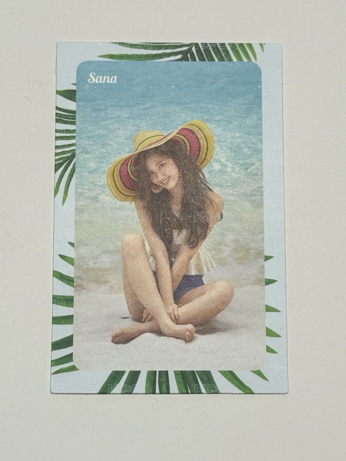 Sana Summer nights 留言卡