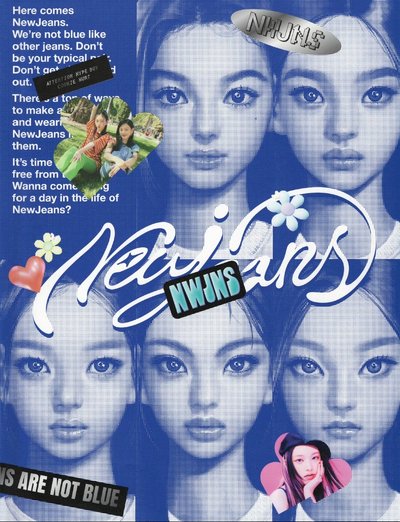 NewJeans 出道專（藍書）全新未拆