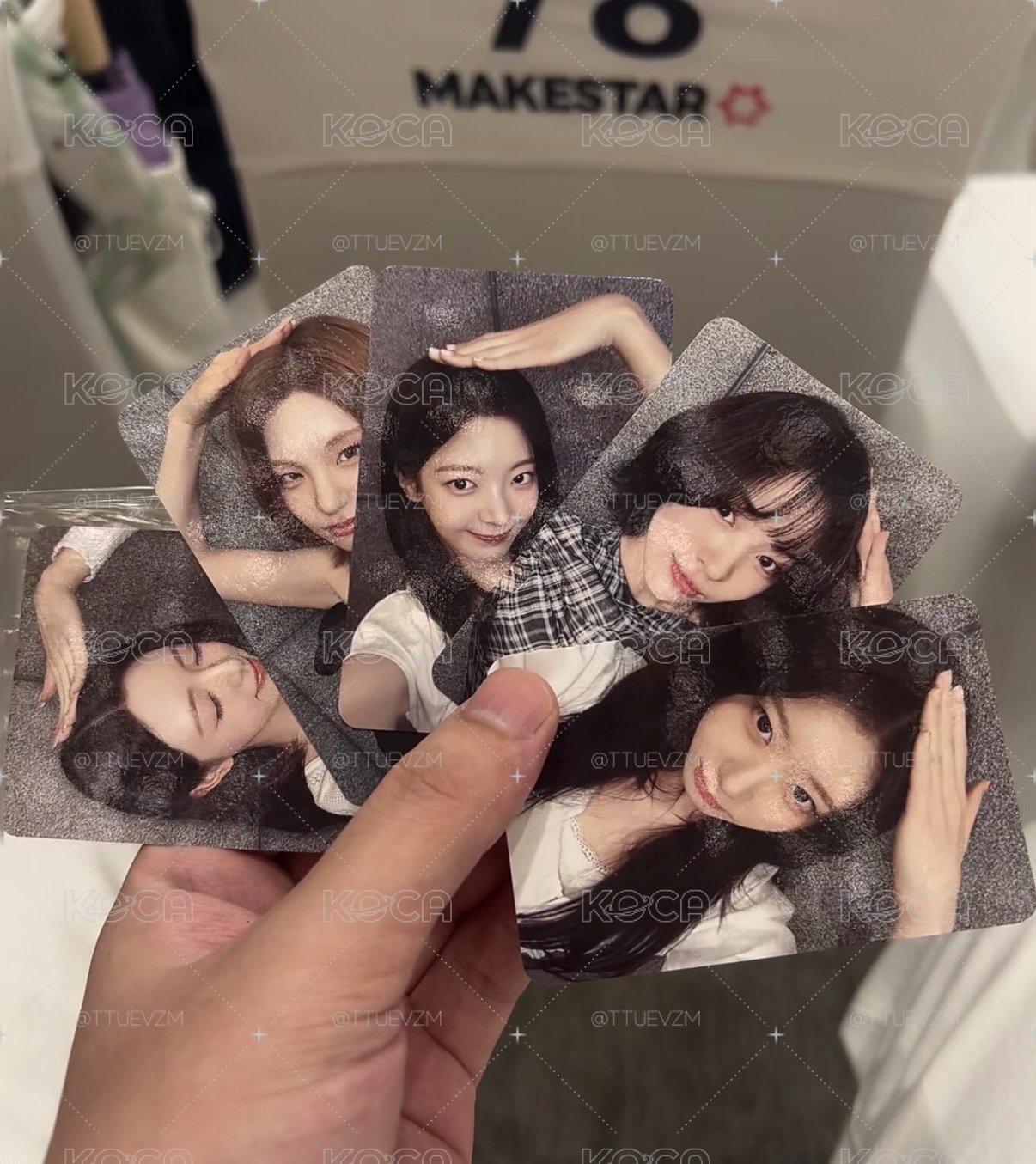 ITZY 深圳D1摸摸頭中簽卡