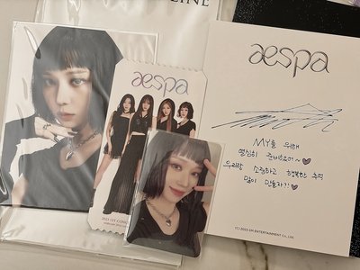 aespa義烏小周邊 多冬 部分含卡