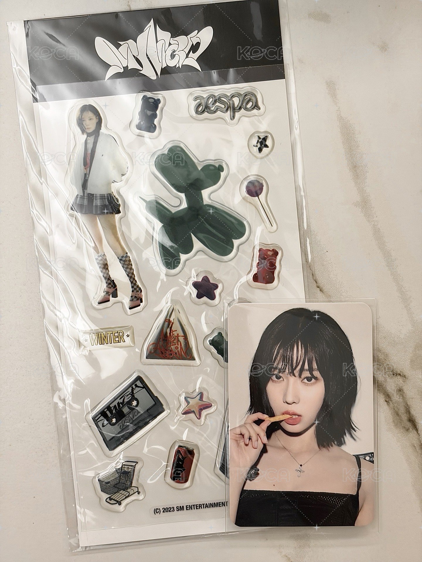 My world貼紙冬整組