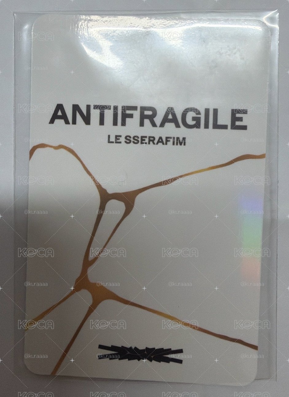 YUNJIN ANTIFRAGILE閃卡
