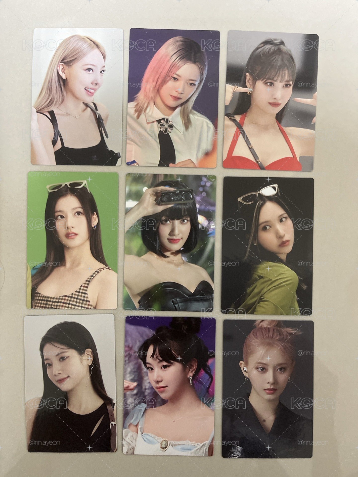 Twice 迷11 花絮小卡