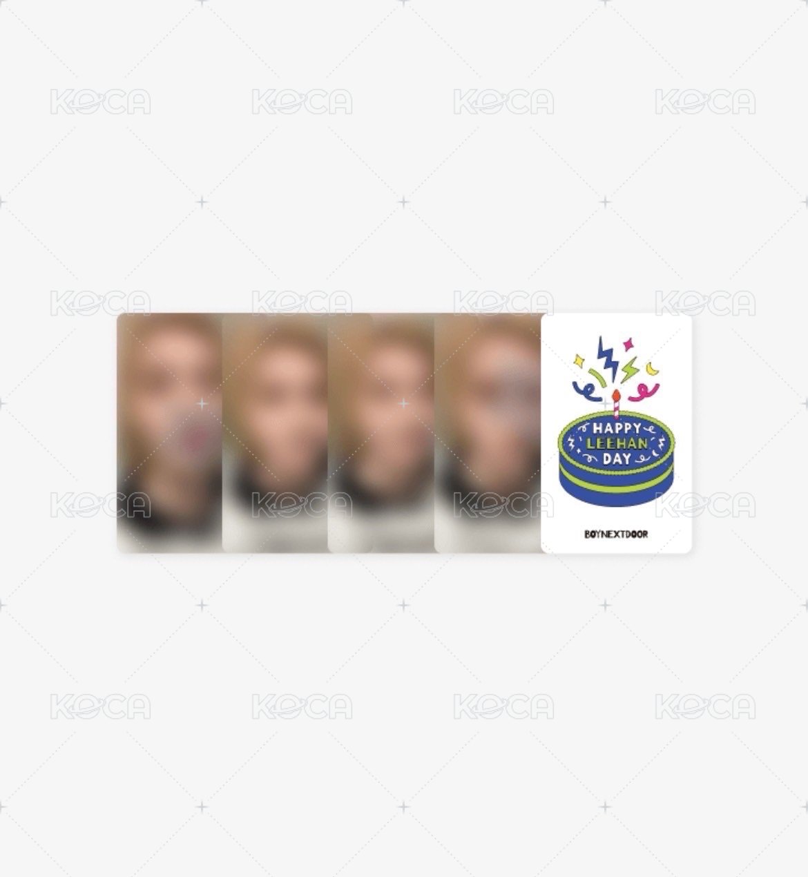 24李涵生日卡（未拆）小盤