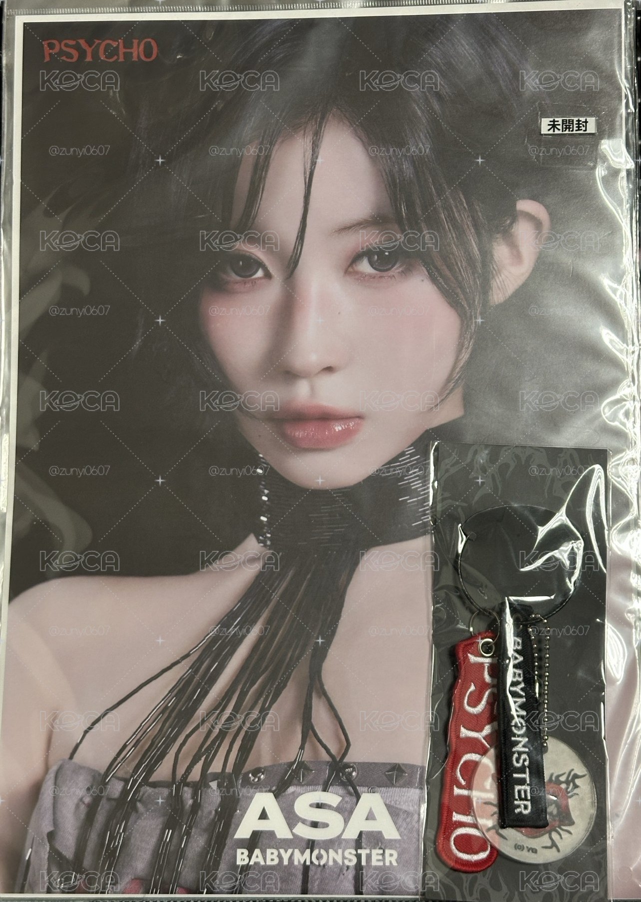 BM  ASA PSYCHO海報+PSYCHO吊飾