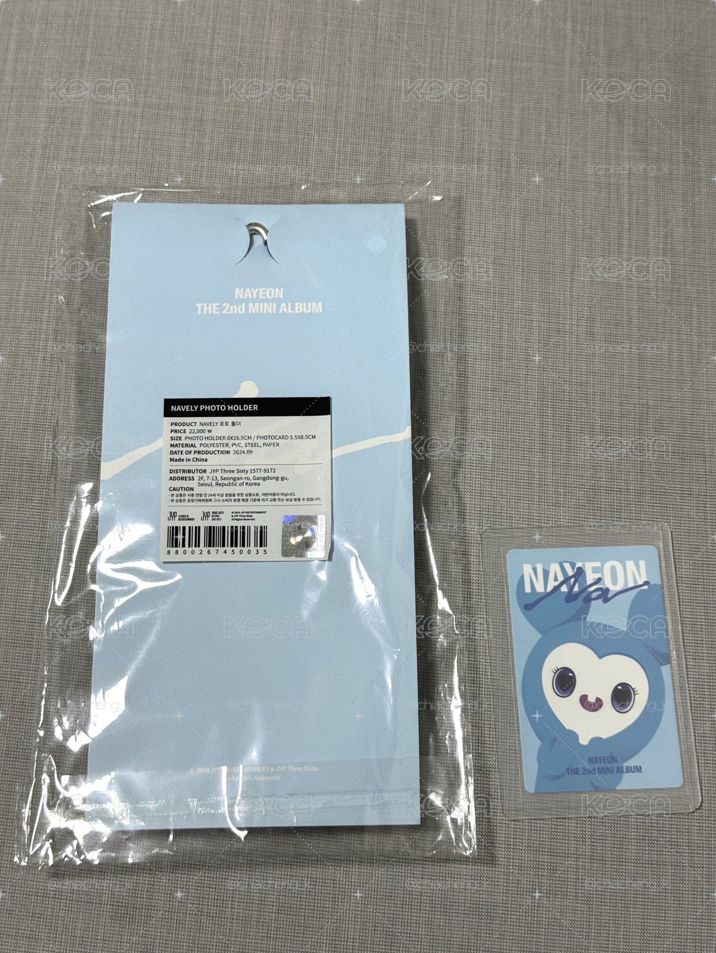［現貨］TWICE娜璉Nalo2周邊卡套組